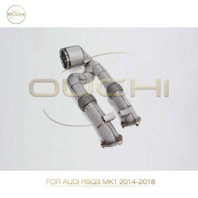 Exhaust Downpipe for Audi RS4 RS5/ RS6 RS7 C8/RSQ3 MK1/RSQ8/S3 8Y Stainless Steel Performance Upgrade Increase High-performance Auto Parts photo-3
