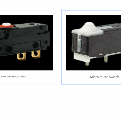 johnson dechang motor micro switch, ultra-miniature switch, ultra-small micro switch