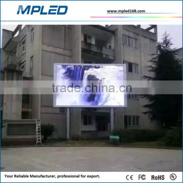 RGB full color DIP346 very bright P10 led screen as scoreboard with waterproof level certificates