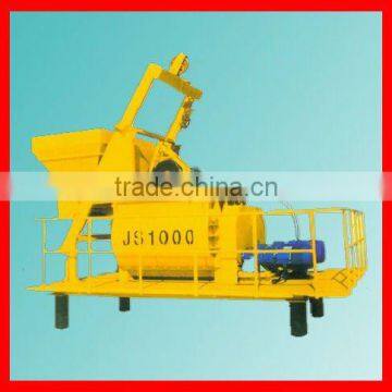 High capacity electric cement mortar mixer