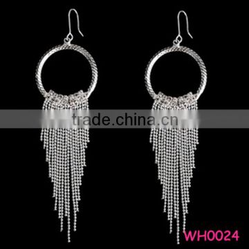 The new fashion with diamond earrings big stud earrings bridal temperament act the role ofing is tasted