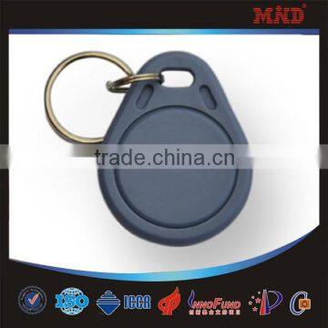 MDT350 waterproof ABS RFID Key tag LF 125khz/HF 13.56mhz