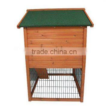 wood rabbit hutch