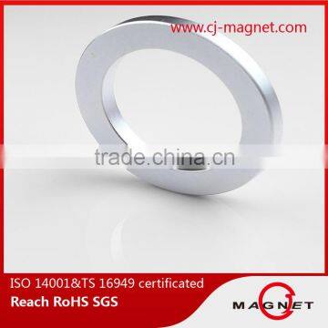 N38 D38X17x12 mm NdFeB magnet with ISO9001 for speaker