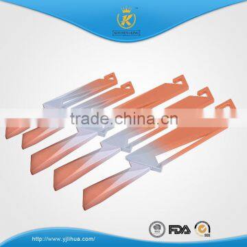 KITCHENN KING 6PCS Non-stick Color Coating Knife Set With Plastic Stand photo-5