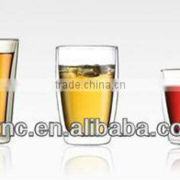 Borosilicate Heat-resistant Double Wall Glass Cup