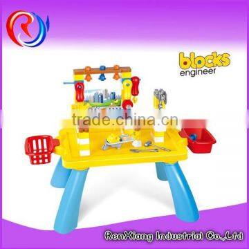 Kids 2015 hot sale educational building block teach plastic construction toy blocks