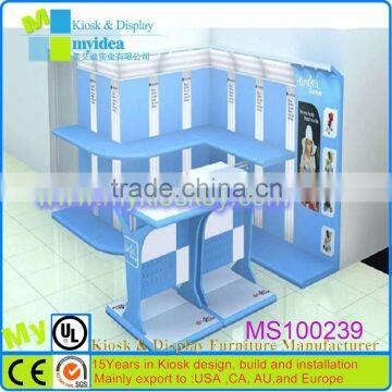 Famous manufacture design and sale indoor Shoe display shelf