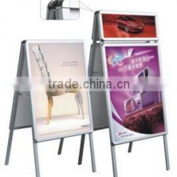 Portable aluminium poster stand A1 size