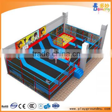 2016 Most interesting design indoor soft trampoline used playground