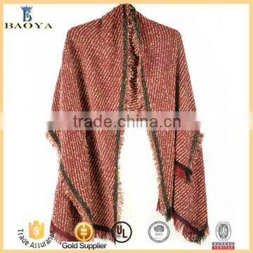 2016 Factory Price Premium Fashion Lady Knit Shawl