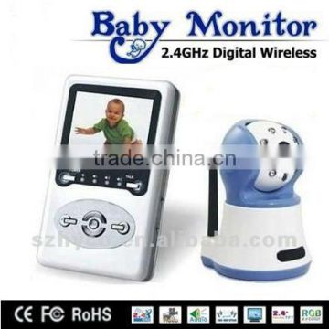 two way audio portable 2.4ghz wireless digital baby monitor