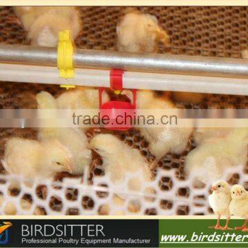 automatic chicken house nipple drinking line with pp plastic cup