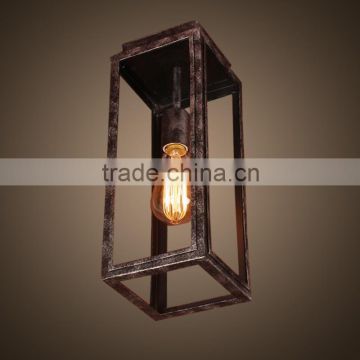 Edison Bulb Ceiling Lamps Vintage Iron Shelf Pendant lights