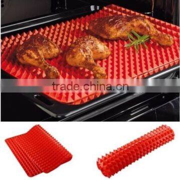 Hot Sale FDA and LFGB Food Grade Colorful Silicone Non-stick Heathly Cooking Baking Mat Quality Choice
