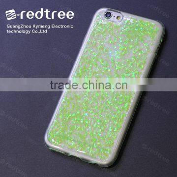 New design High quality glitter liquid phone case for samsug galaxy s6,for iphone 6