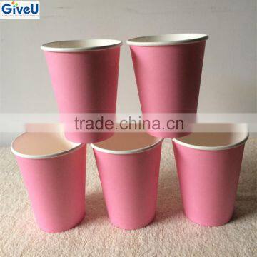 12oz Paper Material and Single Wall Style Cola Cup Biodegradable Cup