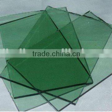 3-12mm green tinted float glass for decoration