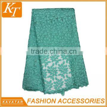 Kavatar Brand New Style Cotton Guipure Lace Fabric photo-4