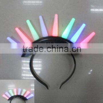 LED Multi Color Light Up Flashing Blinking Glow Headband