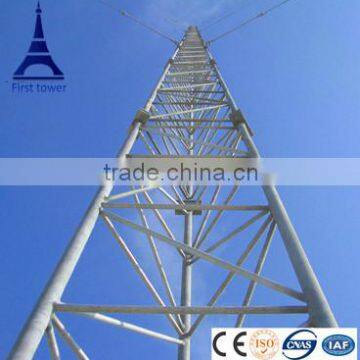 Galvanized Self Supporting Telecom Communication Steel Tower photo-6