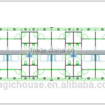 Real Estate Portable Mobile House in India/continue House/simpla Domitory Plan photo-5