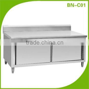 (BN-C01)Cosbao commercial stainless steel free standing kitchen cabinet