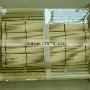 Bamboo Trays with 4 Placemats