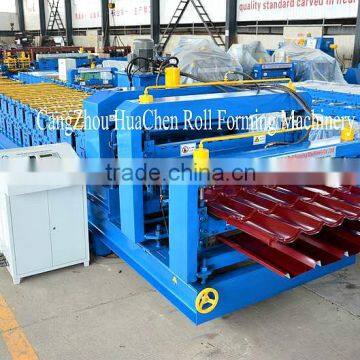 Automatic High Quality Galvanized Roofing Sheet Roll Forming Machine