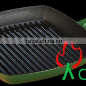 porcelain coated cast iron cookware