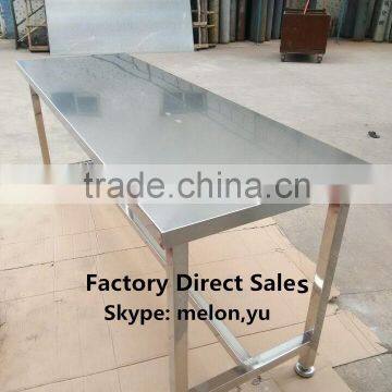 Factory Direct Sales Stainless Steel 304 or 316 Worktable/Workbench