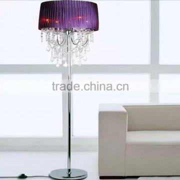 Modern Contemporary Crystal Chandelier Floor Lamps LED Standing Floor Light for Home Hotel Decor FL025 photo-2