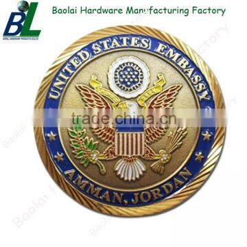 Colored Alloy Design Souvenir Coin for Sale photo-4