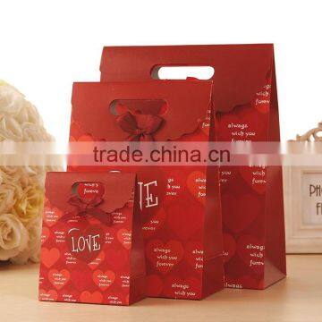2016 Hot Sales Small Paper Bag With Butterfly Knot photo-4