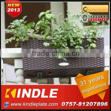 beautiful square hanging planter with high quality
