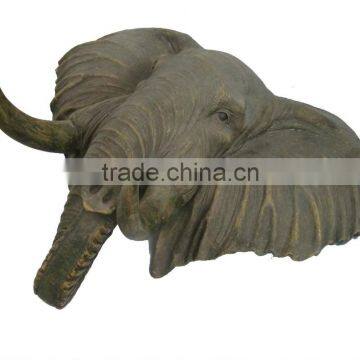 Elephant Resin Statues Polyresin Figurine Animal Decoration photo-4
