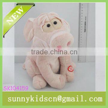 2014 HOT selling plush pig toys stuffed toys filling material for plush toy