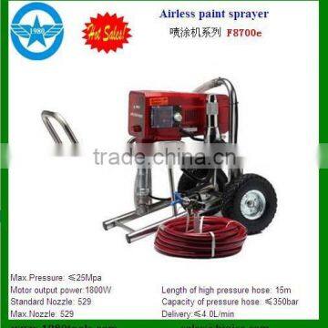 F7500 electric high pressure piston pump Airless Paint Sprayer 1.5KW 3.8L/min