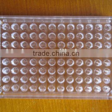 96 hole reaction plate culture plate PS blood coagulation board