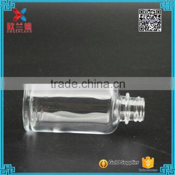 35ml Clear Body Lotion Airless Pump Glass Bottle photo-4
