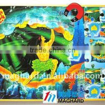 Early Learning Products Magnetic EVA jigsaw puzzle Chinese fairy tale