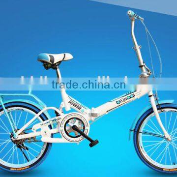 20 inch children bicycle / 20 inch folding bike / single speed kids bike