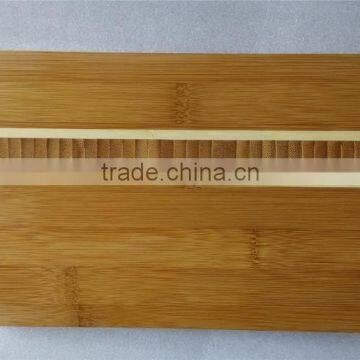 FDA Durable bamboo cutting board/2 tone square bamboo chopping blocks