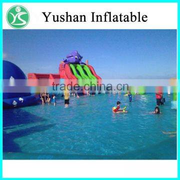 Guangdong factory cheap inflatable amusement park