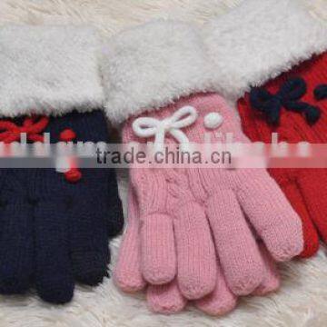 knitted gloves/touching screen gloves/five fingers gloves