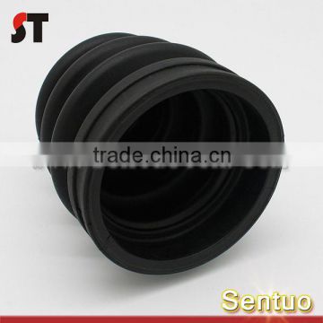 EPDM ageing resistance OEM rubber dustproof sleeve/rubber bellow