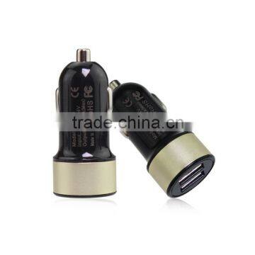 DC 12v-24v Input Cigarette Lighter 2 USB Mini Car Charger photo-2