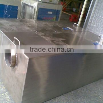 stainless steel grease trap for Restaurant wastewater treatment