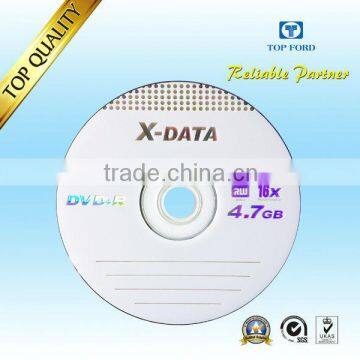 Blank DVD-R 4.7GB 120MIN 16X Printable or with 1-2c Logo Printing -2