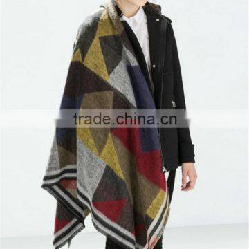 Direct factory price fashion women cashmere scarf shawl